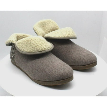 Rockport Women's Trutech Veda Moc Slipper Boot Taupe Grey CI0745