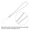 thumbnail image 4 of Unique Bargains 18cm Portable Item Nylon Cord Lanyards Hand Wrist Strap String White 20 Pack, 4 of 6