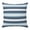 Haze Blue Sky Blue, variant on Throw Pillow Covers, Green Grey Stripe Decorative Throw Pillow Covers 18x18 Inch, Minimalist Farmhouse Striped Square Linen Pillow Cases for Couch/Living Room/Sofa