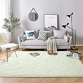 thumbnail image 7 of Arogan Soft Fluffy Area Rug Modern Shaggy Bedroom Rugs for Kids Room Nursery Rug Floor Carpets, 4'x 5.3',Cream White, 7 of 7