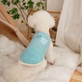 thumbnail image 1 of CBFFDC Exquisite Workmanship Pet Clothing Cozy Korean Style Pet Clothes Thickened 2 leg Button Closing Comfortable to Wear with Traction Rope, 1 of 5
