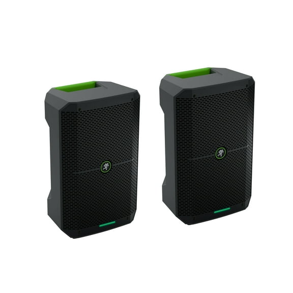 2 Mackie Thump GO 8" Pro PA DJ Portable Battery-Powered Loudspeaker