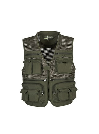 Jackets & Coats  Rizanee Unisex Mesh Breathable Fishing Vest