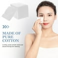 thumbnail image 6 of HONMEET Makeup Remover Cotton Pads 1 Pack, Absorbent Facial Cleansing Cloths for , 250g Cotton Pieces for Toner and Cleansing, 6 of 7