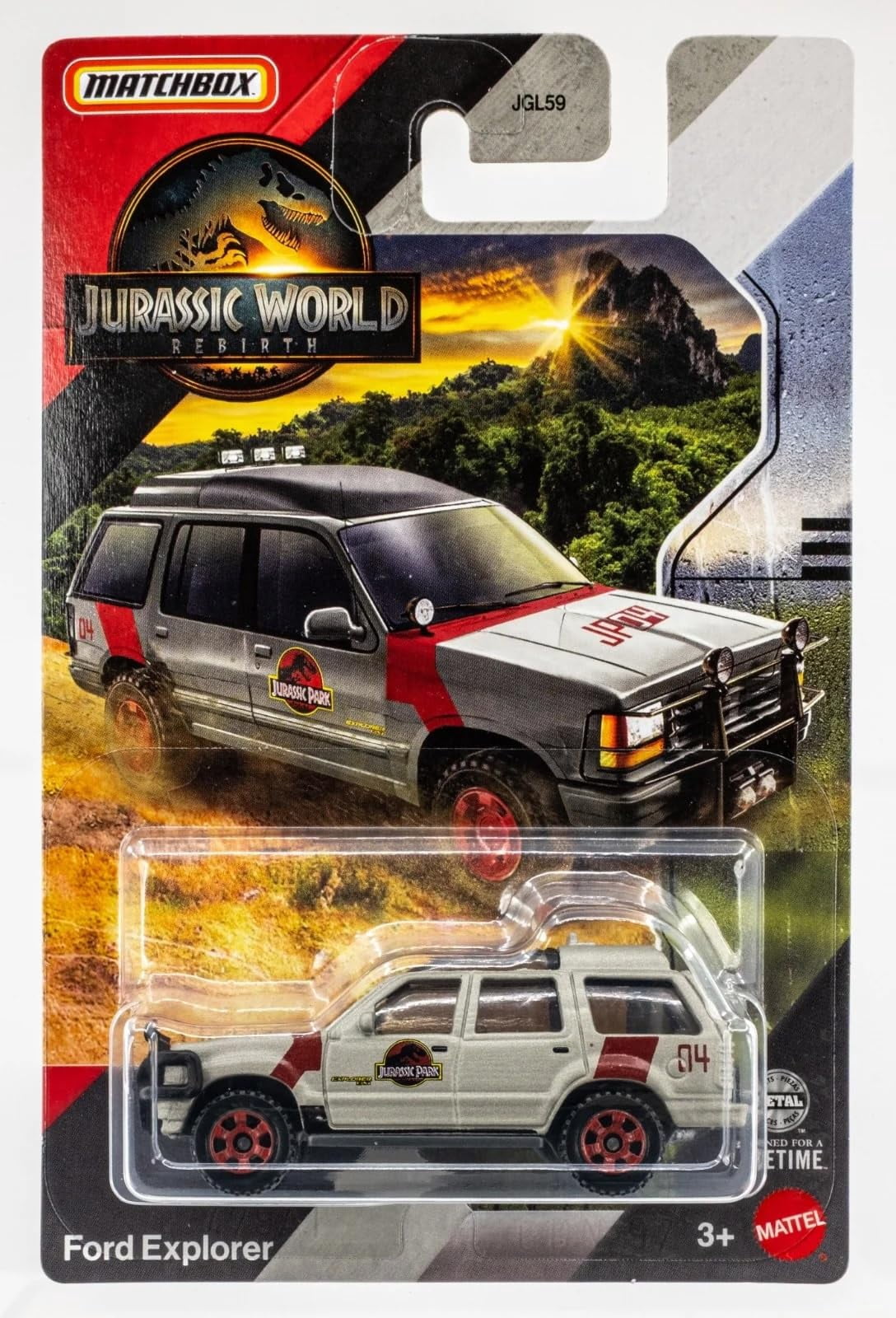 Jurassic World Matchbox Legacy Collection  Vehicles Set of 9 JGL59-956B