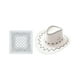 thumbnail image 3 of Sombrero de vaquero con bandana Sunnimix Blanco, 3 of 8