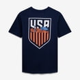 thumbnail image 3 of Unisex  Uscape Apparel  Navy Host City U.S. Soccer x Seattle Crest 2026 T-Shirt, 3 of 5