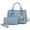 Denim, variant on MKF Collection Ruth Women's Satchel Bag with Wallet, Vegan Leather Handbag Purse by Mia K- Green