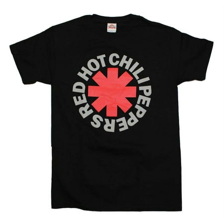 Rtu Hot Pepper - Red Hot Chili Peppers Asterisk T-Shirt - Black - Medium