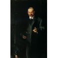 thumbnail image 2 of Sargent, John Singer 22x32 Black Ornate Wood Framed with Double Matting Museum Art Print Titled - Asher Wertheimer 1898, 2 of 4