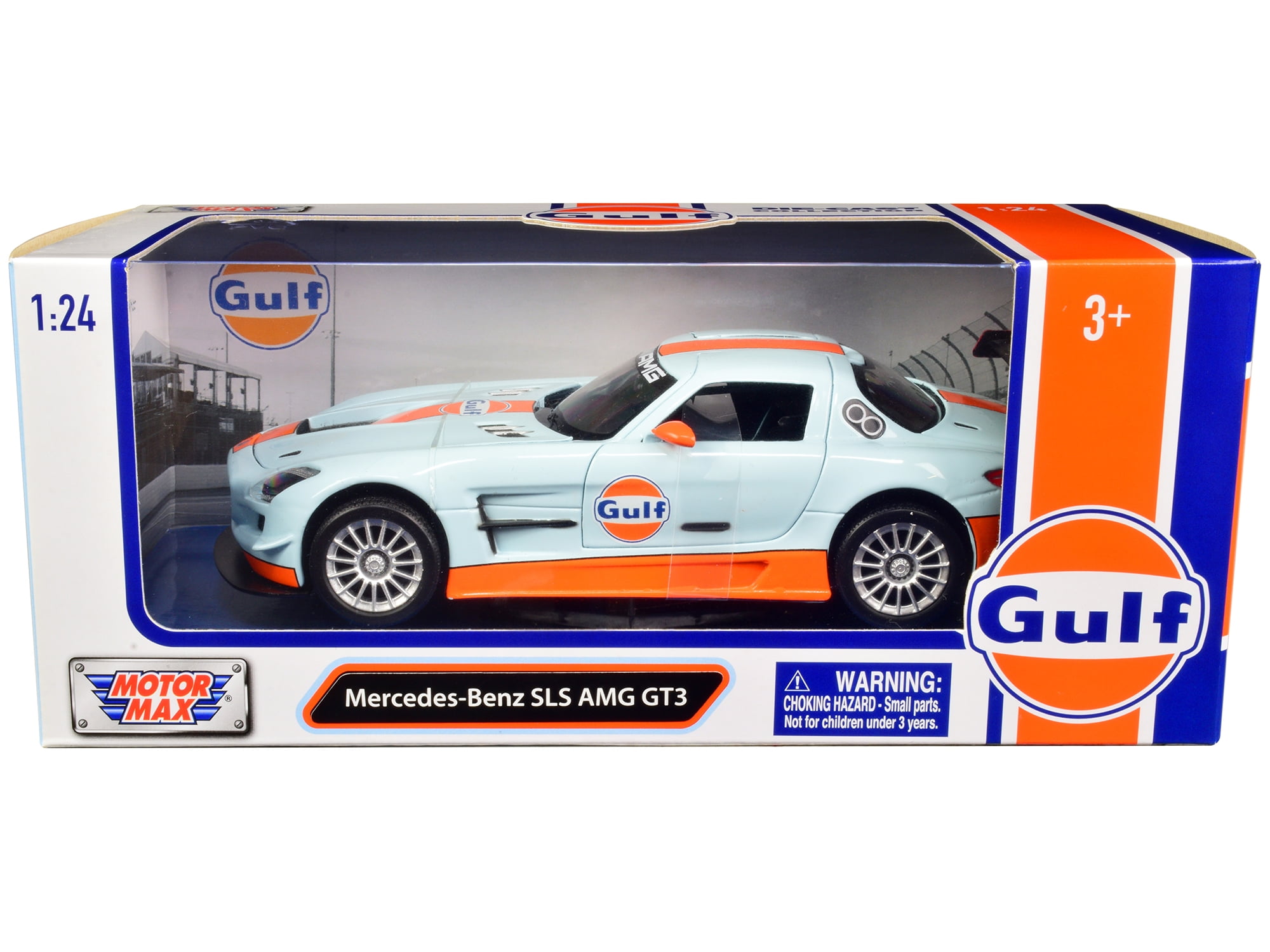 Motormax Mercedes Benz SLK55 AMG Convertible Black 1/24