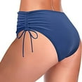 thumbnail image 4 of Swim Shorts Women Tummy Control Vintage Print Brazilian Bikini Bottom Swimwear Briefs Beachwear Brazilian Bikini Bottom Side Tie Thong Bathing Swimbottom, 4 of 6