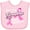 AD-Pink, variant on Inktastic For My Grandma-Breast Cancer Awareness Boys or Girls Baby Bib