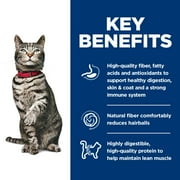 Hill's Science Diet Urinary & Hairball Control Chicken Dry Cat Food, 3.5lb Bag