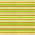 thumbnail image 1 of Ahgly Company Machine Washable Indoor Square Transitional Yellow Area Rugs, 5' Square, 1 of 7