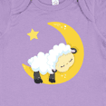thumbnail image 4 of Inktastic Cute Sheep, Sleeping Sheep, Moon, Stars, Sleepy Boys or Girls Baby Bodysuit, 4 of 5