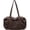 Coffee, variant on Leopard Print Handbag Large Capacity Canvas Shoulder Tote Bag Stylish Versatile Hobo Bag for Daily Commute Work