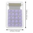thumbnail image 3 of Calculatrice Portable Compacte Petite pour Maison et École Lot de 1, 3 of 9