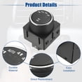 thumbnail image 3 of Interruptor selector de caja de transferencia Unique Bargains para Chevrolet Silverado 3500 HD 2007 negro, 3 of 8