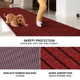 thumbnail image 3 of ANTPOP 6' x 15' Runner Rugs with Rubber Backing Outdoor Indoor Utility Non Slip Carpet for Hallway Custom Size Area Mat for Entryway Balcony Patio Kitchen Garage Stair Laundry, 3 of 8