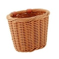 thumbnail image 2 of koolsoo Bike Basket Front with Adjustable PU Straps Waterproof Cycling Accessories Pets Brown, 2 of 9