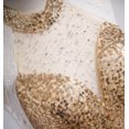 thumbnail image 6 of Golden Evening Dress Women Senior Sense Host High-end Atmosphere, 6 of 6