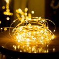 thumbnail image 4 of Guirnalda de luces LED de 3 m/5 m con alimentación por USB o batería, 10 m/20 m, para bodas, fiestas, jardines, decoración de árboles de Navidad, 4 of 5