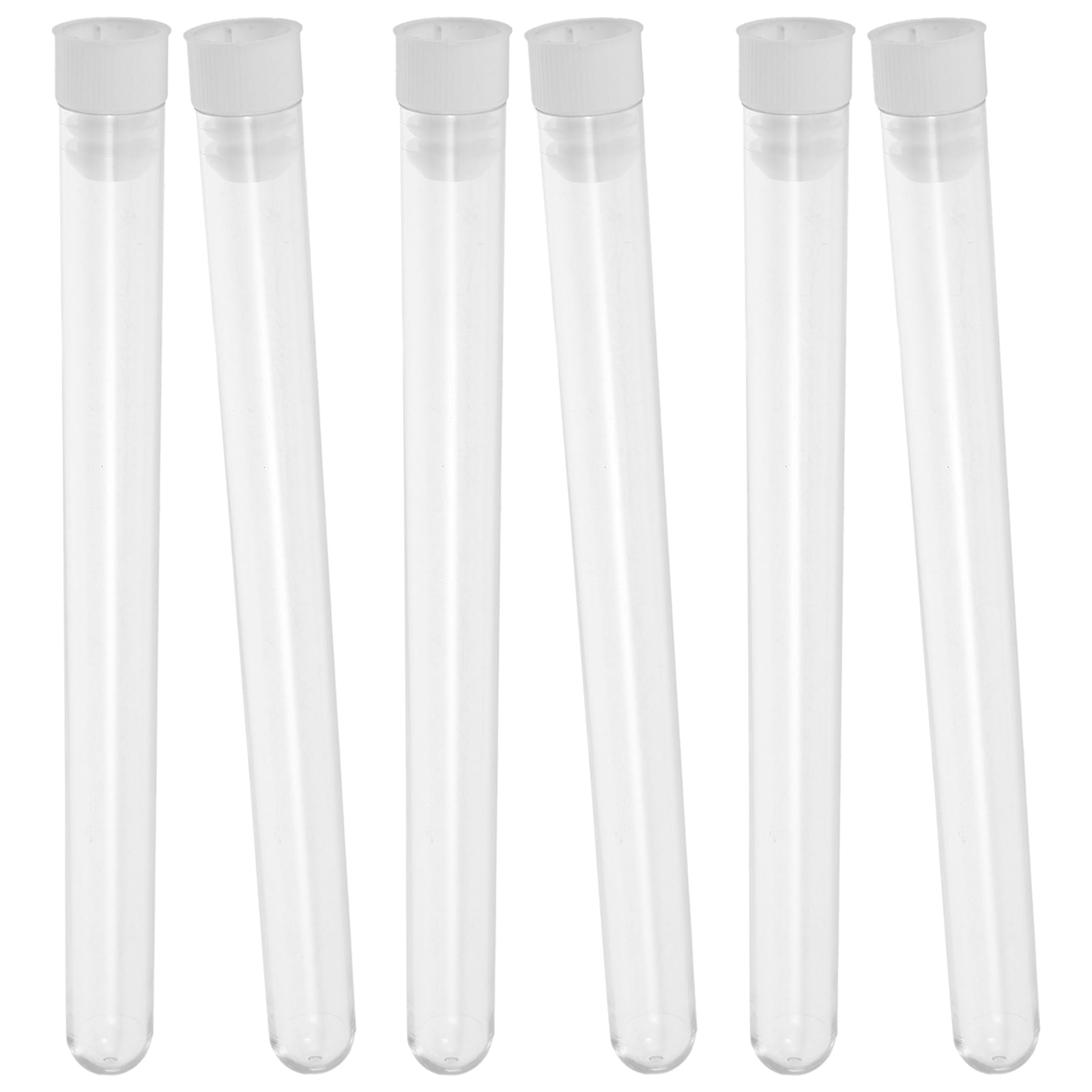 HEMOTON 100pcs Needle Container Sewing Needle Tubes Plastic Needle Case Needles Holder