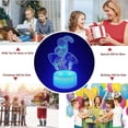thumbnail image 5 of Spiderman Gift Night Light For Kids - 16 Colors Dimmable Spiderman Led Light With Remote & Smart Touch,bedroom Decorations Bedside Lamp - Spiderman To, 5 of 5