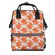 thumbnail image 1 of Easygdp Maple Leaves A para Bolsa de Bebé de Gran Capacidad con Múltiples Bolsillos, Bolsa de Pañales para Padres, Bolsa de Viaje Organizada y Elegante, 1 of 6