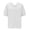 White, variant on YVNAURA Plus Size Cotton Linen Shirt for Women Breathable Short Sleeve Blouse Loose Fit Button Down Camp Collar Top Lightweight Summer Casual Tunic 2026, Blue,L
