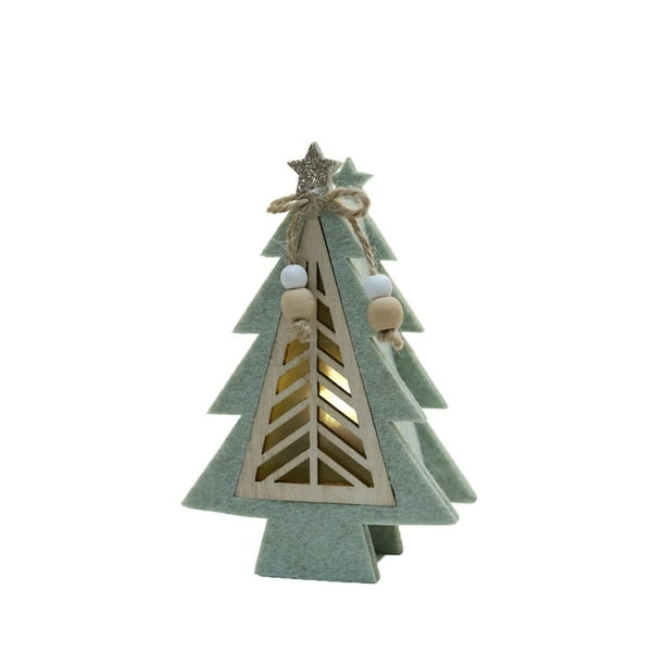 Adorno navideño de mesa, ideal para fiestas. Adorno coleccionable de Navidad. 85 cm x 45 cm x 13 cm