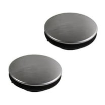 Clispeed 3Pcs Stainless Steel Kitchen Sink Hole Covers Faucet Tap Sealing Caps Silver