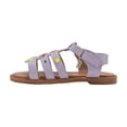 thumbnail image 5 of bebe Girl's Sandals – Strappy Flat Sandals and Studded Summer Shoes (Toddler/Little Kid/Big Kid), 5 of 11