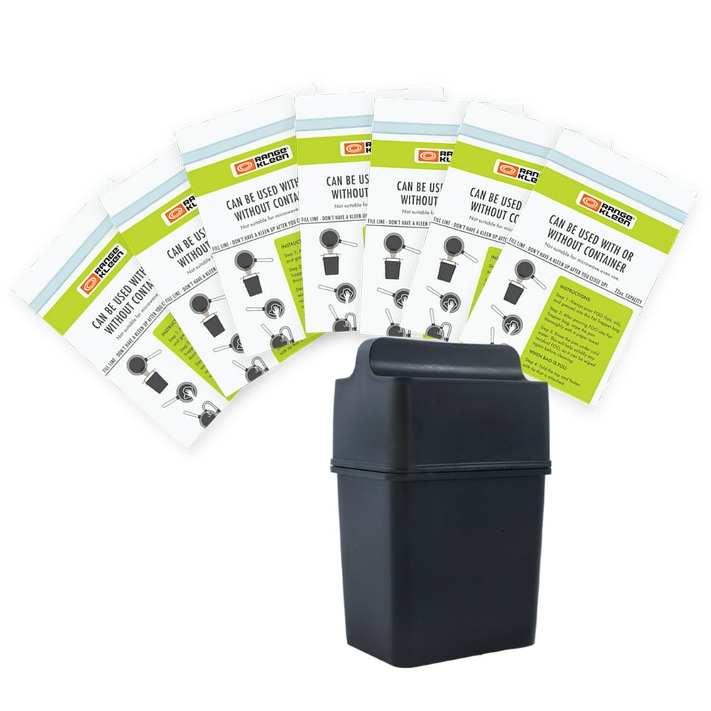 60007 Trap the Grease Fat Trapper with 7 Grease Disposable Bags Range