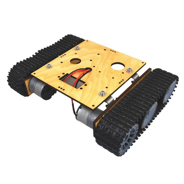 inteligente para automóvil con potente motor dual DC 9-12 V para , de bricolaje, inteligente, fácil montaje Zulema Chasis de carro tanque