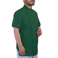 thumbnail image 3 of Men's Chef Coat Short Sleeve Chef Jacket, 3 of 5