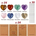 thumbnail image 6 of Valentines Day Gifts - 24 Pack Valentines Cards with Heart-Shape Crystals Gemstones for School Classroom Valentine Gift Exchange for Boys Girls Toddlers Funny Valentine's Toys Party Favor, 6 of 7