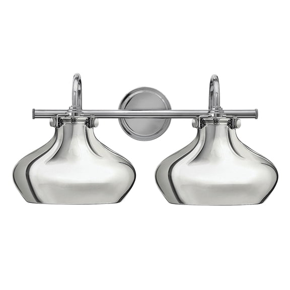 Hinkley Lighting 50028OZ Congress 10-1/2"H 2 Light Bath Lighting,Oil Rubbed Bron