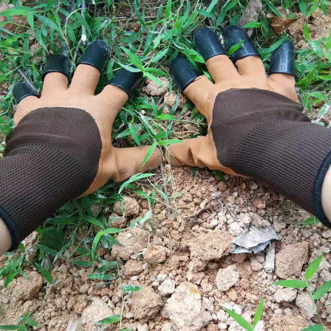 Gardening Gifts for Women Men Kids Parents 2 Pairs Waterproof Gardening Genie Gloves with Claws YWDKJGS Garden Gloves 