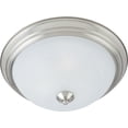 thumbnail image 1 of Maxim Lighting One Light Flush Mount, Satin Nickel Finish, 1 of 2