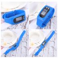 thumbnail image 4 of Reloj deportivo multifunción con podómetro LED y control de calorías, color azul, 4 of 7