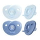 thumbnail image 2 of Chupete Philips AVENT Soothie Heart, Azul/Azul Claro, 0-3 meses., 2 of 3