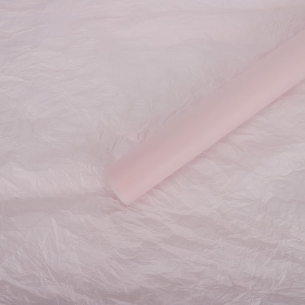 Zhuge Papel de color, papel fino para fotocopias, embalaje de ropa, forro, papel de pera de nieve, papel para envolver regalos, 70 x 50 cm (rosa cereza)