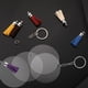 thumbnail image 4 of Guardurnaity 100 Pieces/Set Acrylic Key Ring Blank Keychain Keyring DIY Replacing Decor Making Paintable Crafts Decorative Decorative Ropa, zapatos y accesorios Miscelánea Guardurnaity BFH000379-00, 4 of 6