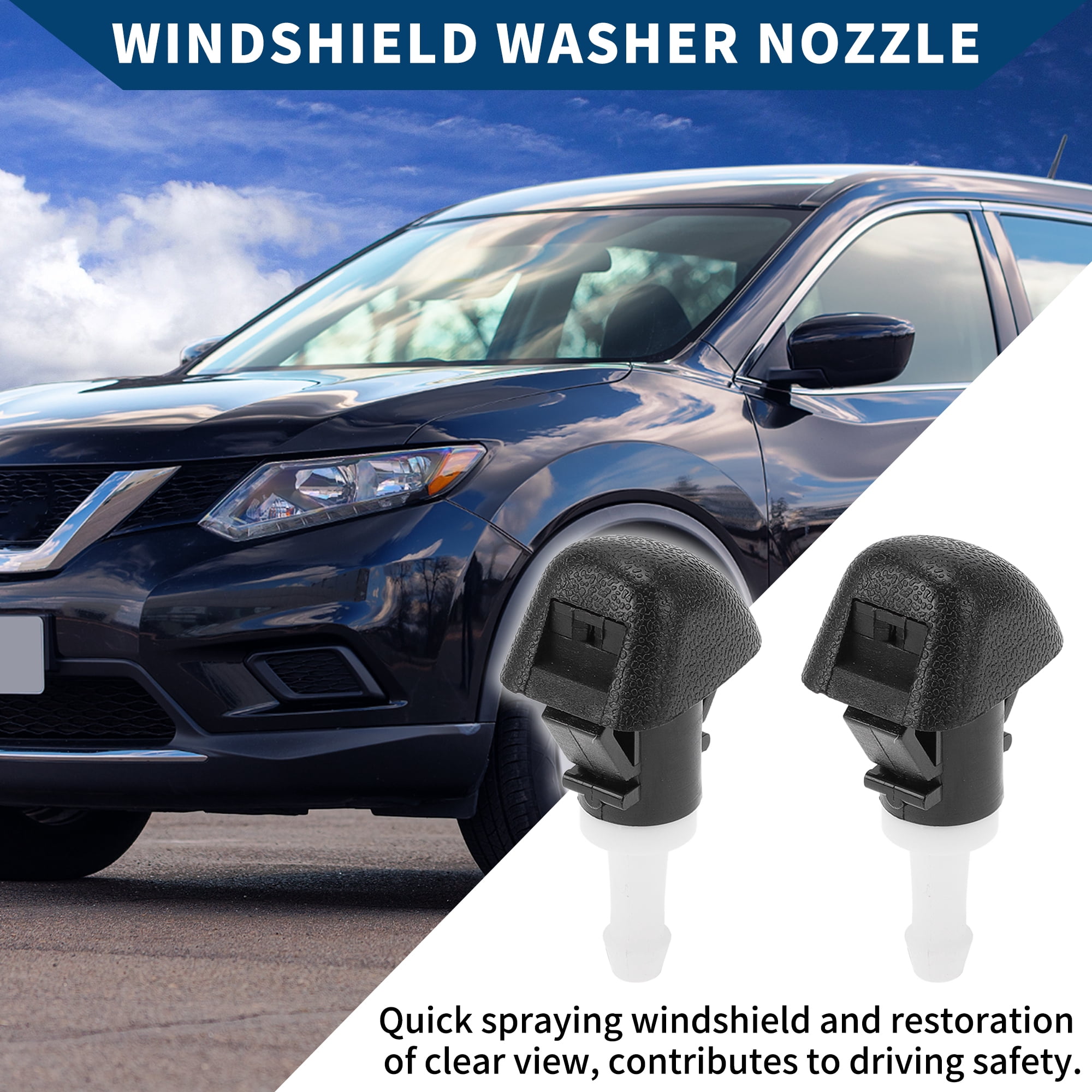 Unique Bargains Windshield Washer Nozzle for Subaru Outback for Subaru Legacy