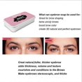 thumbnail image 4 of Long Lasting Eyebrow Soap Wax Dense Eyes Brow Transparent Makeup Styling Gel Wax with Brushes, 4 of 4