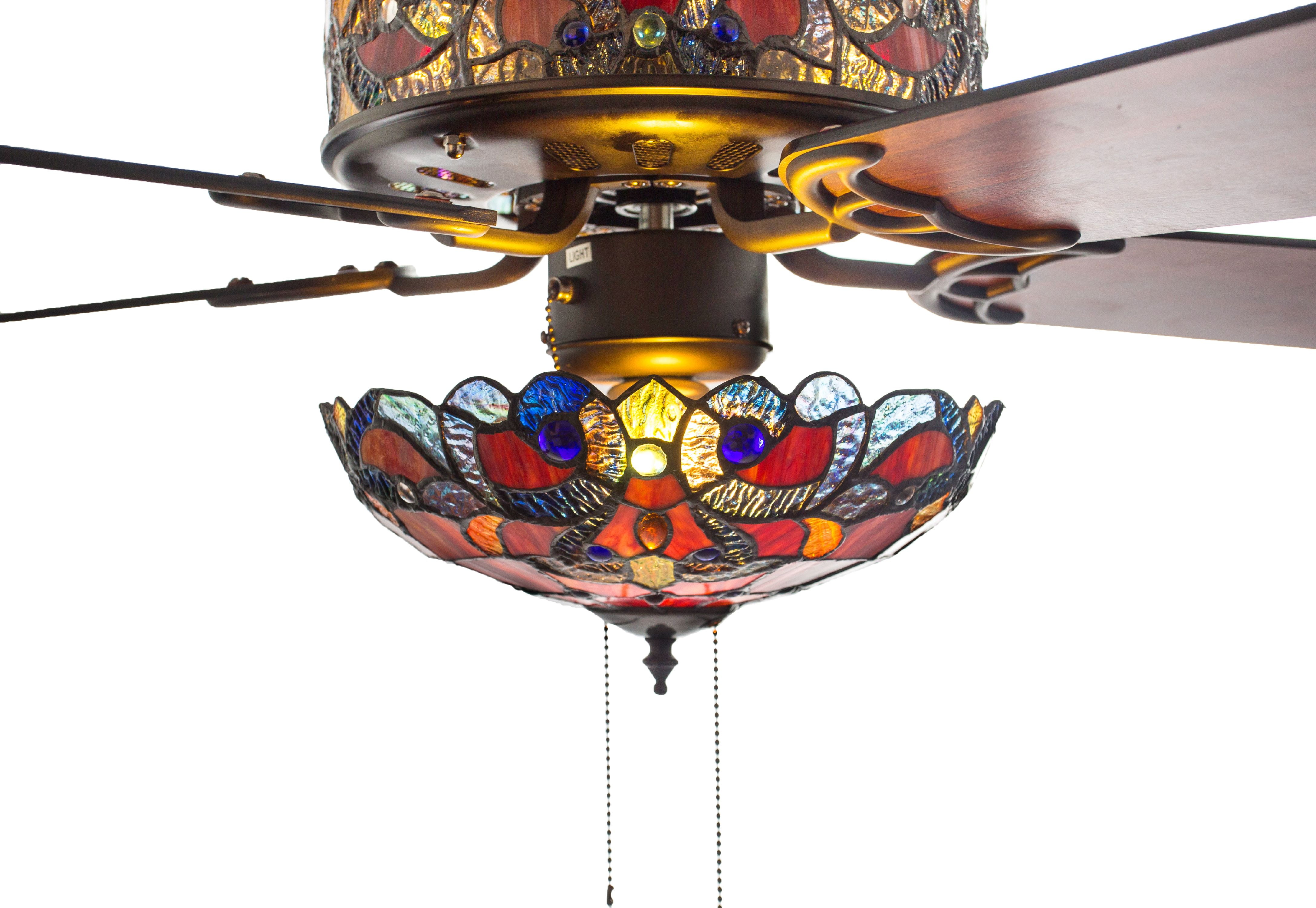 River of Goods 52" Magna Carta 5Blade Ceiling Fan with Remote