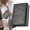 Dark Gray, variant on Simple toggle wallet,Simpl Wallet,Men's Genuine Leather Wallet,RFID Blocking,Cbrownit Card Holder Anti-theft,Auto Pop Up Wallets (brown)