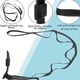 thumbnail image 1 of Juego de estiramiento de pies y correa elástica de 6 bucles de múltiples bucles, no elástico para fascitis plantar física, Pilates, danza, entrenadore Baoblaze bandas elásticas de correa de yoga, 1 of 8